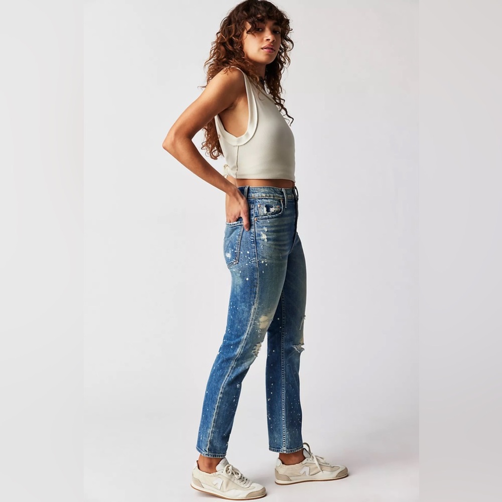 MOTHER High-Waisted Rider Ankle Jeans - Picture 5 of 7